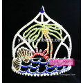 delicated crystal summer holiday beach tiara